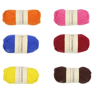 Lightweight Recyclable Cotton Yarn Twist , Breathable Twisted Yarn And Fiber